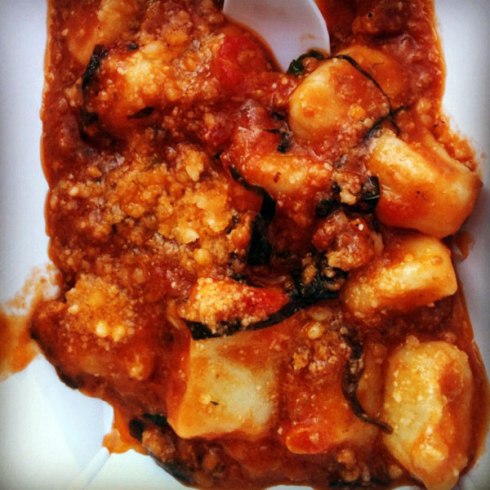 Gnocchi Bolognese from Davio's | HungryRedhead.com