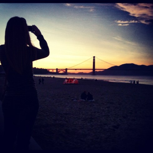 Al and GG Bridge at Sunset | Adventures of a Hungry Redhead Al and GG Bridge at Sunset | Adventures of a Hungry Redhead