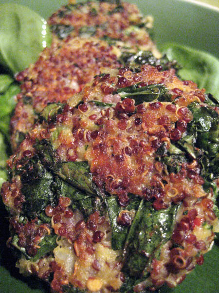 Kale and Quinoa Cakes | Adventures of a Hungry Redhead