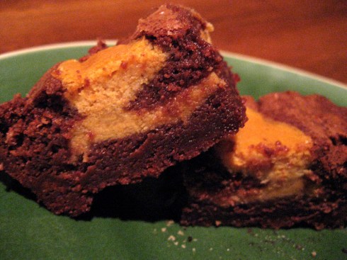 Pumpkin Cheesecake Brownies | Adventures of a Hungry Redhead