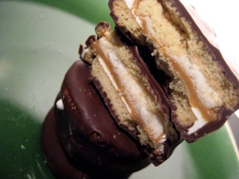 Fluffernutter Oreo Moon Pies | Adventures of a Hungry Redhead