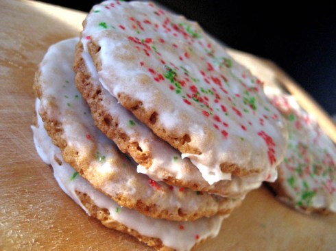 Iced Oatmeal Cookies | Adventures of a Hungry Redhead