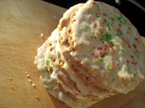 Iced Oatmeal Cookies | Adventures of a Hungry Redhead