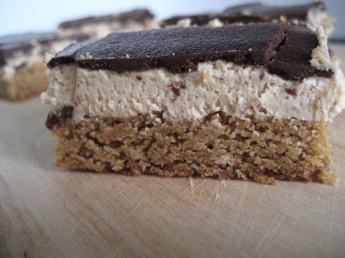 Layered Peanut Butter Bars | Adventures of a Hungry Redhead