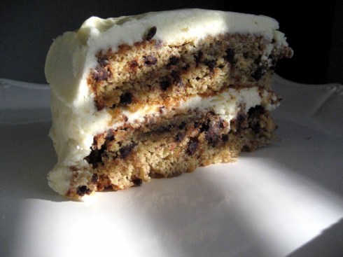 Chocolate Chip Banana Cake | Adventures of a Hungry Redhead