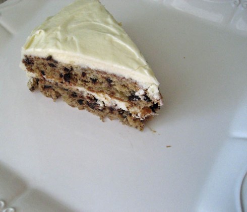 Chocolate Chip Banana Cake | Adventures of a Hungry Redhead