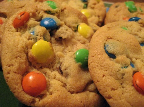 M&M Cookies | Adventures of a Hungry Redhead