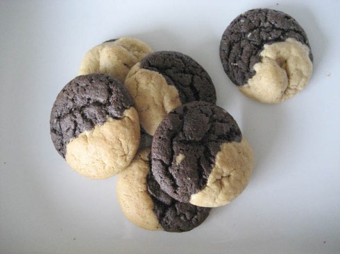Mini Peanut Butter and Chocolate Swirl Cookies | Adventures of a Hungry Redhead