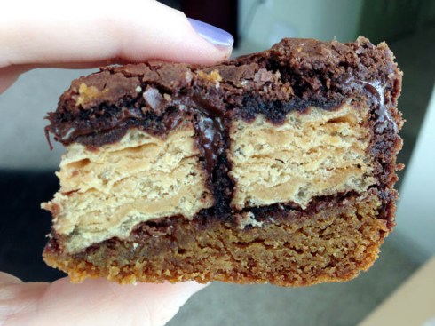 P'Nutty Slutty Brownies | Adventures of a Hungry Redhead