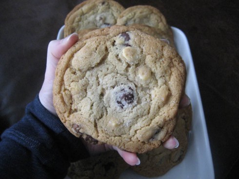 Jumbo Triple Chip Cookies | Adventures of a Hungry Redhead